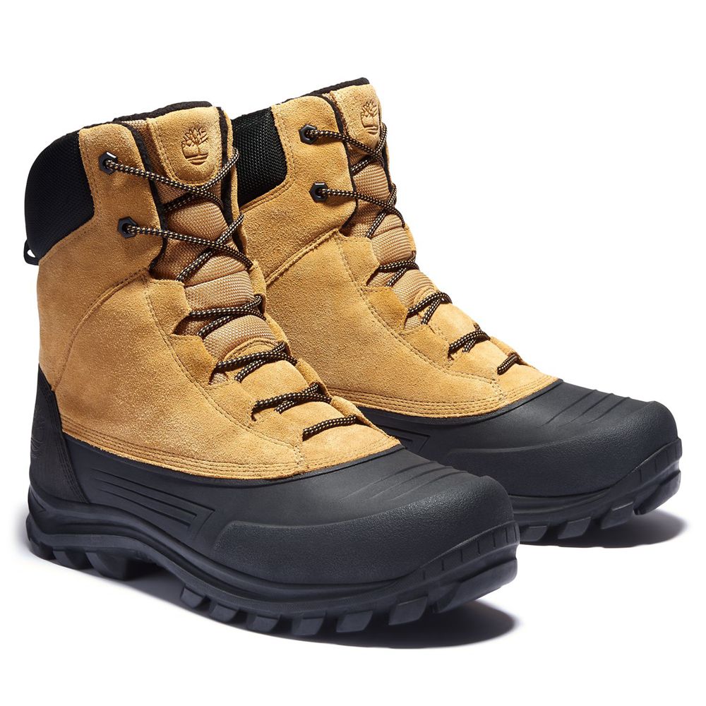 Botas de Invierno Timberland Hombre Snowblades Tall Marrones/Negras - Chile SEX-921043